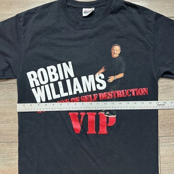 Y2K Robin Williams Weapons Of Set Destruction VIP Size M - Picture 5 of 6